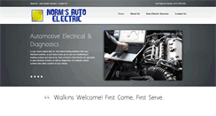 Desktop Screenshot of normsautoelectric.com